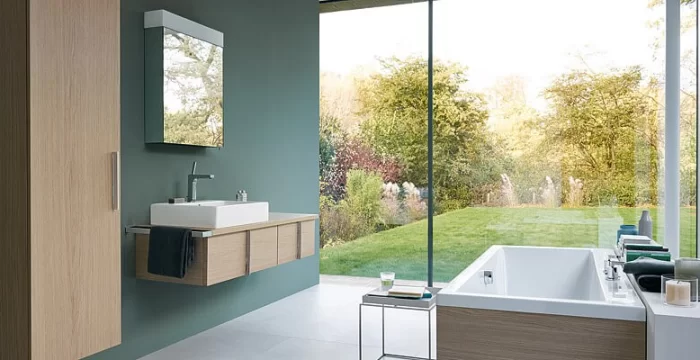 Decorare un grande bagno