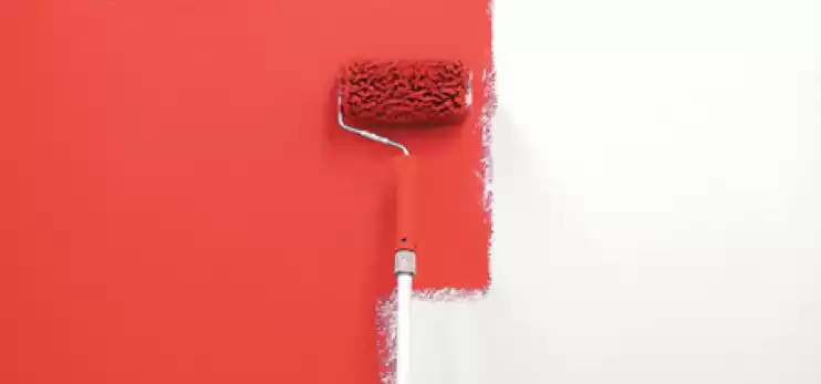 Dipingere un muro di due colori